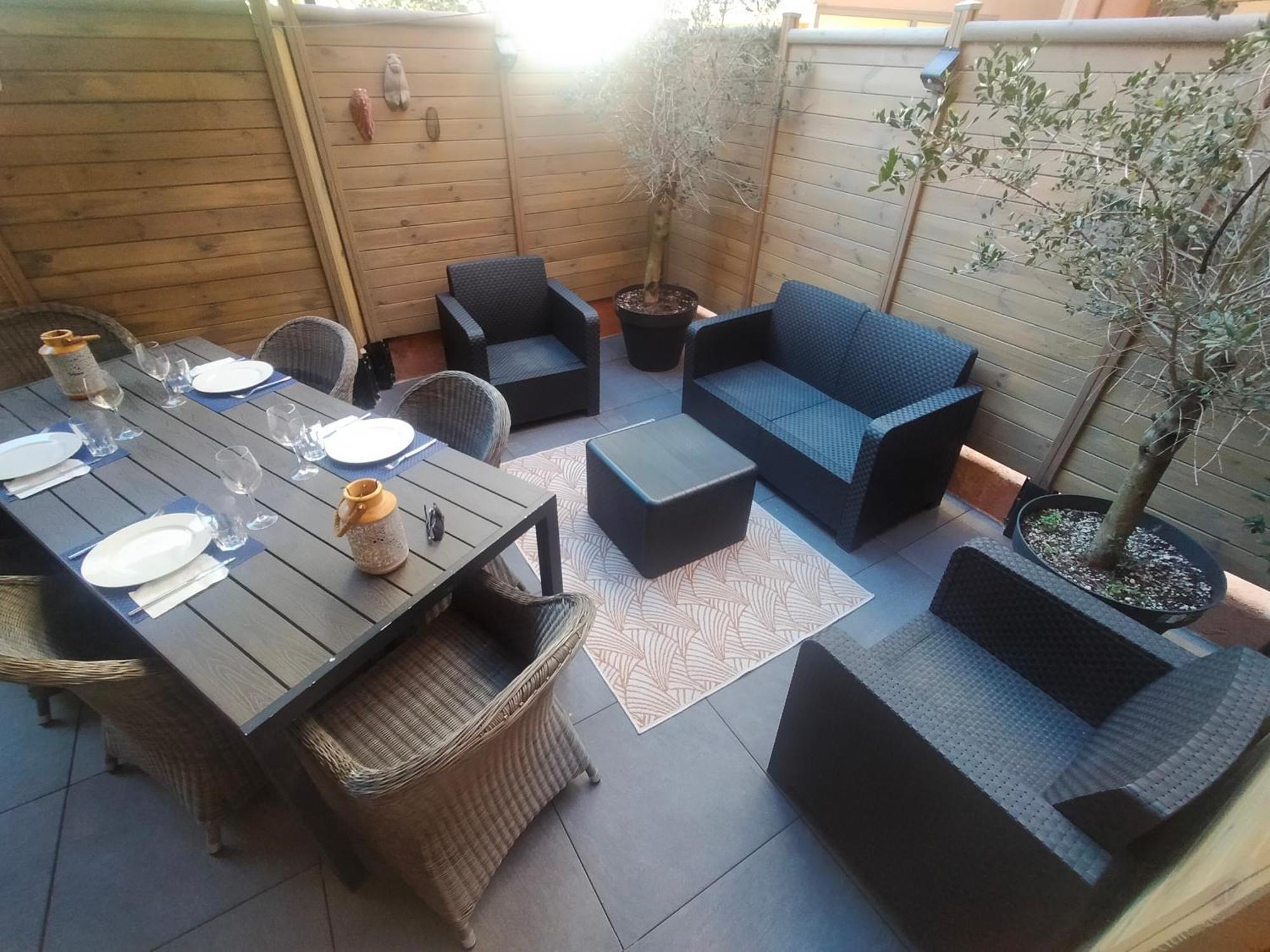 Super 2 A 6 Pers Garage Prive, Centreville, 150m, 2 Terrasses Sainte-Maxime